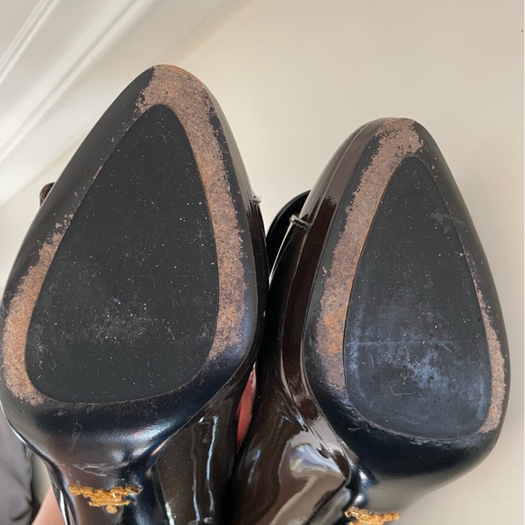 Prada | Patent Leather Pumps - Shimmer Brown - size EU 36 - Picture 5 of 16